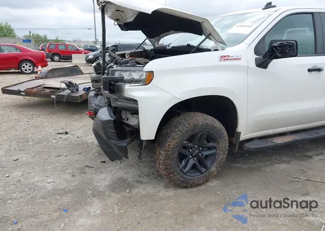 2021 Chevrolet Silverado 4Wd Standard Bed Lt Trail Boss from USA, damaged, VIN 1GCPYFEDXMZ137244